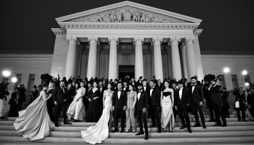 Met Gala 2025 black and white looks